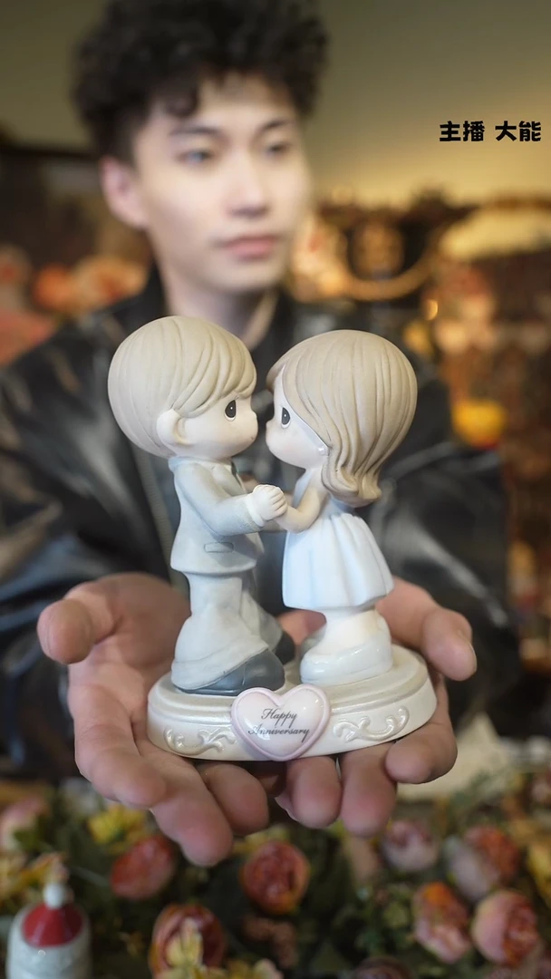 【闪购商品】默认微瑕高端树脂陶瓷摆件M754