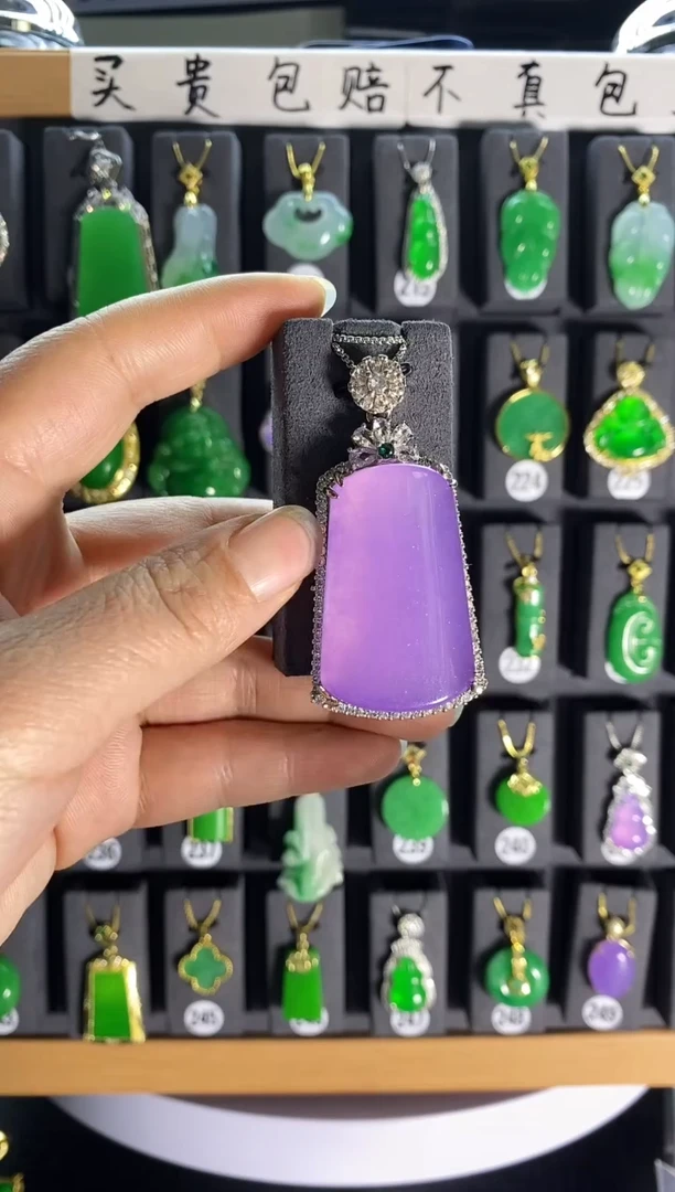 【闪购商品】翡翠耳饰银S925镶嵌226...