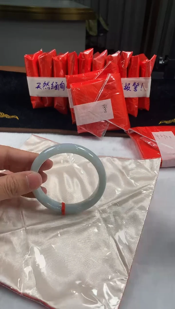 未镶嵌定制翡翠5073毛货不退不换 61-62圈