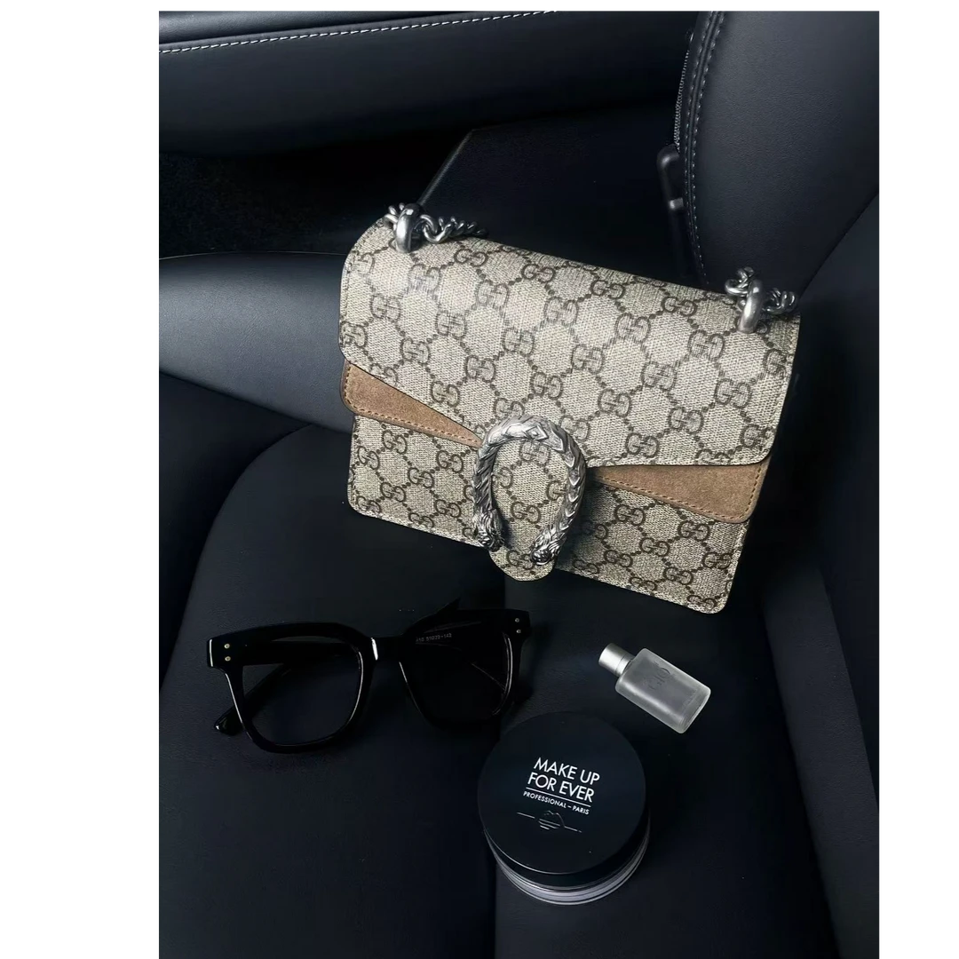 99新 GUCCI/古驰 【小考拉】GUCCI 小号酒神驼色单肩斜挎包