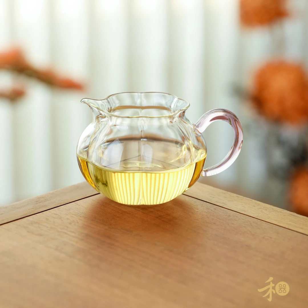 禾器晶彩 纳福公道杯 高硼硅玻璃分茶器 满容量；300ml