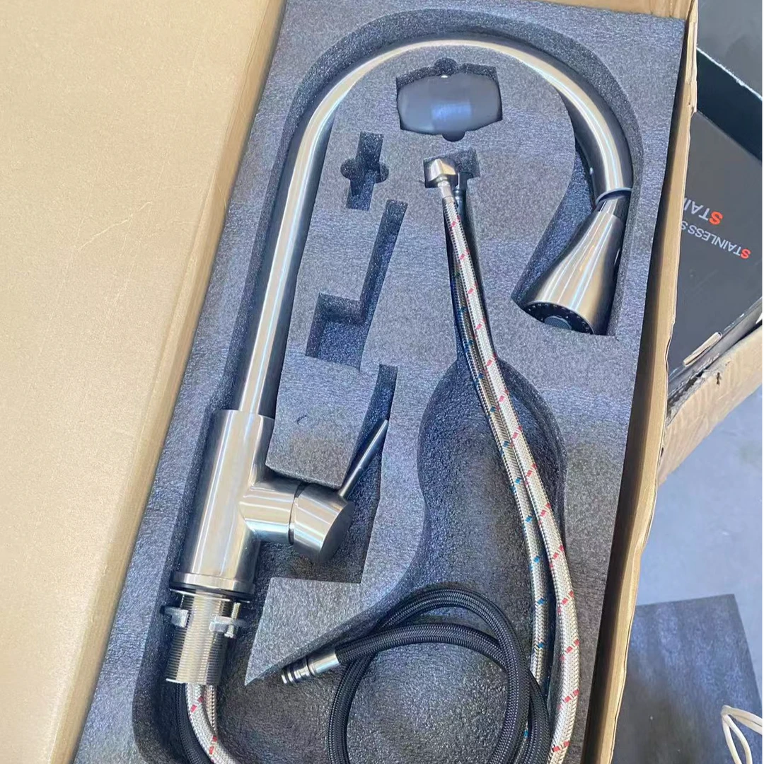 606202#可抽拉厨房水龙头库存尾货【不包安装】（六楼）