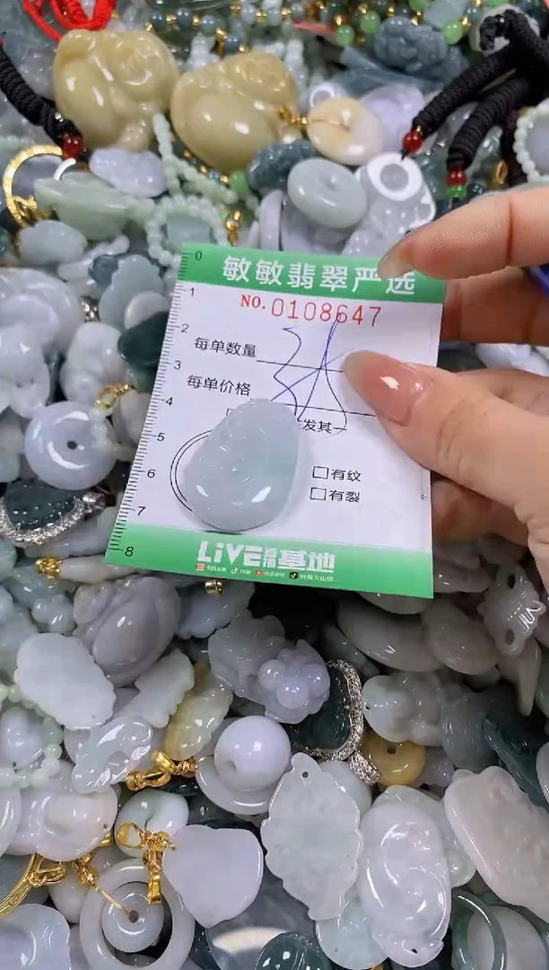 【闪购商品】翡翠颈饰未镶嵌闪购0108647多样性发其一