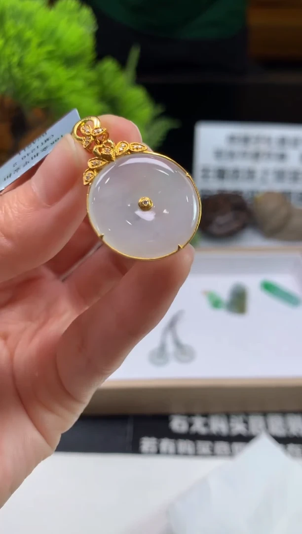 颈饰未镶嵌翡翠无**我---106036