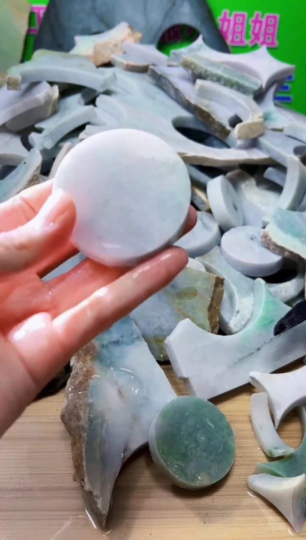 颈饰未镶嵌翡翠翡翠a货正品玉石陈491