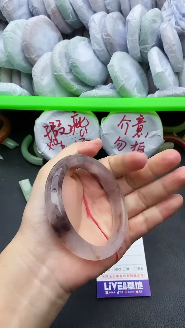 未镶嵌手镯石英质玉瑕疵31+59/60