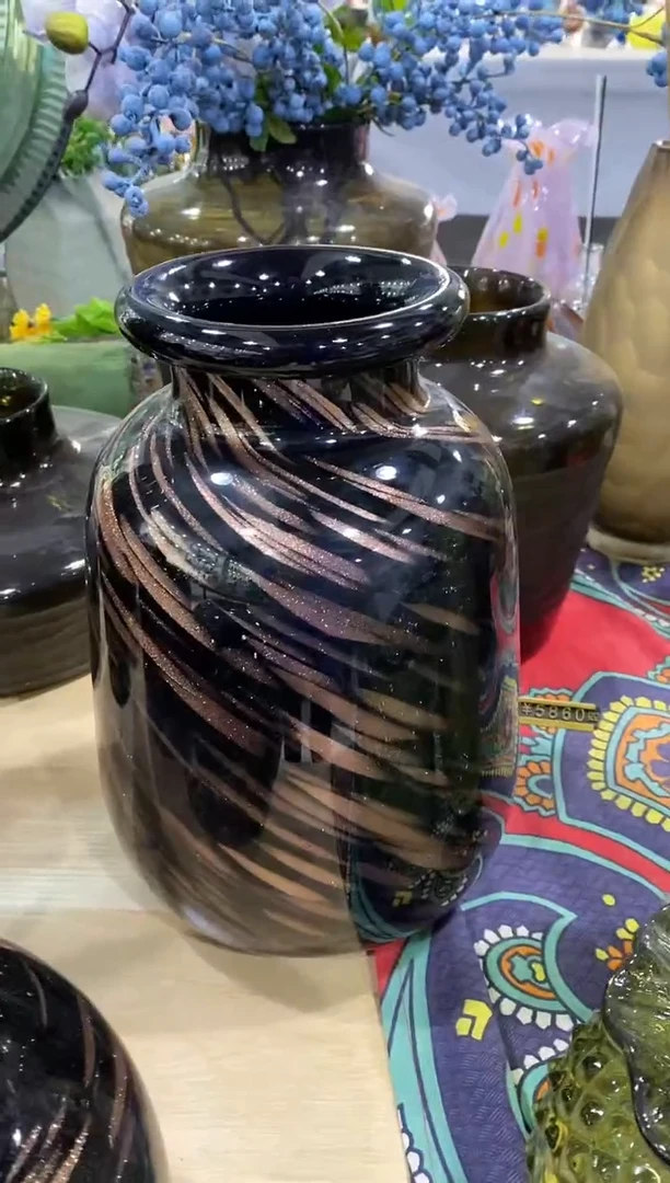 慕忆家手作琉璃花瓶