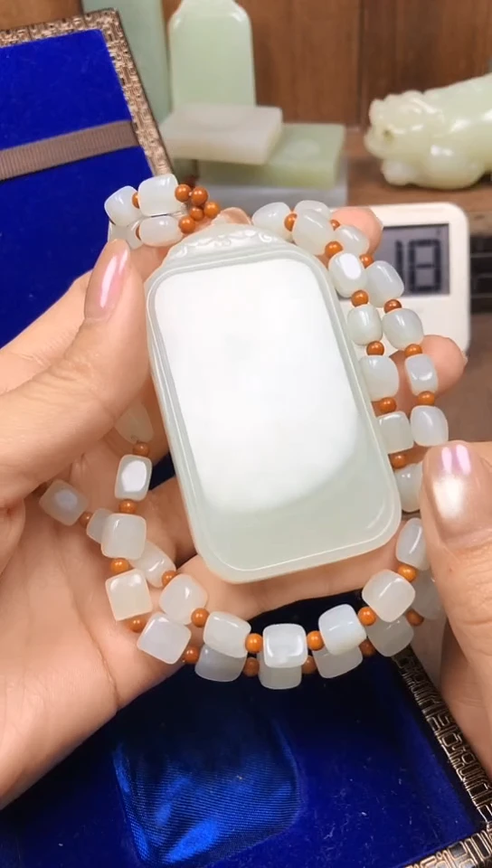 颈饰未镶嵌和田玉星*星辰