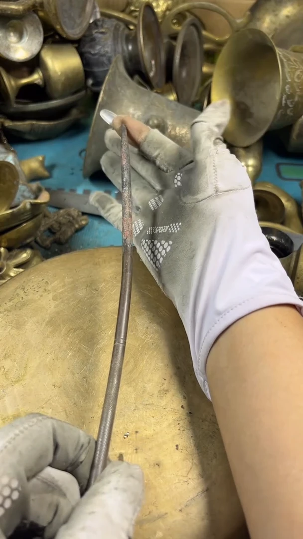 用****3亿锦铜回流铜器摆件10