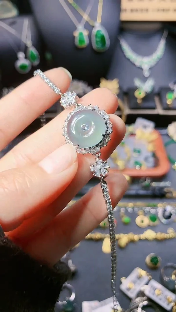 【闪购商品】翡翠手链未镶嵌手链