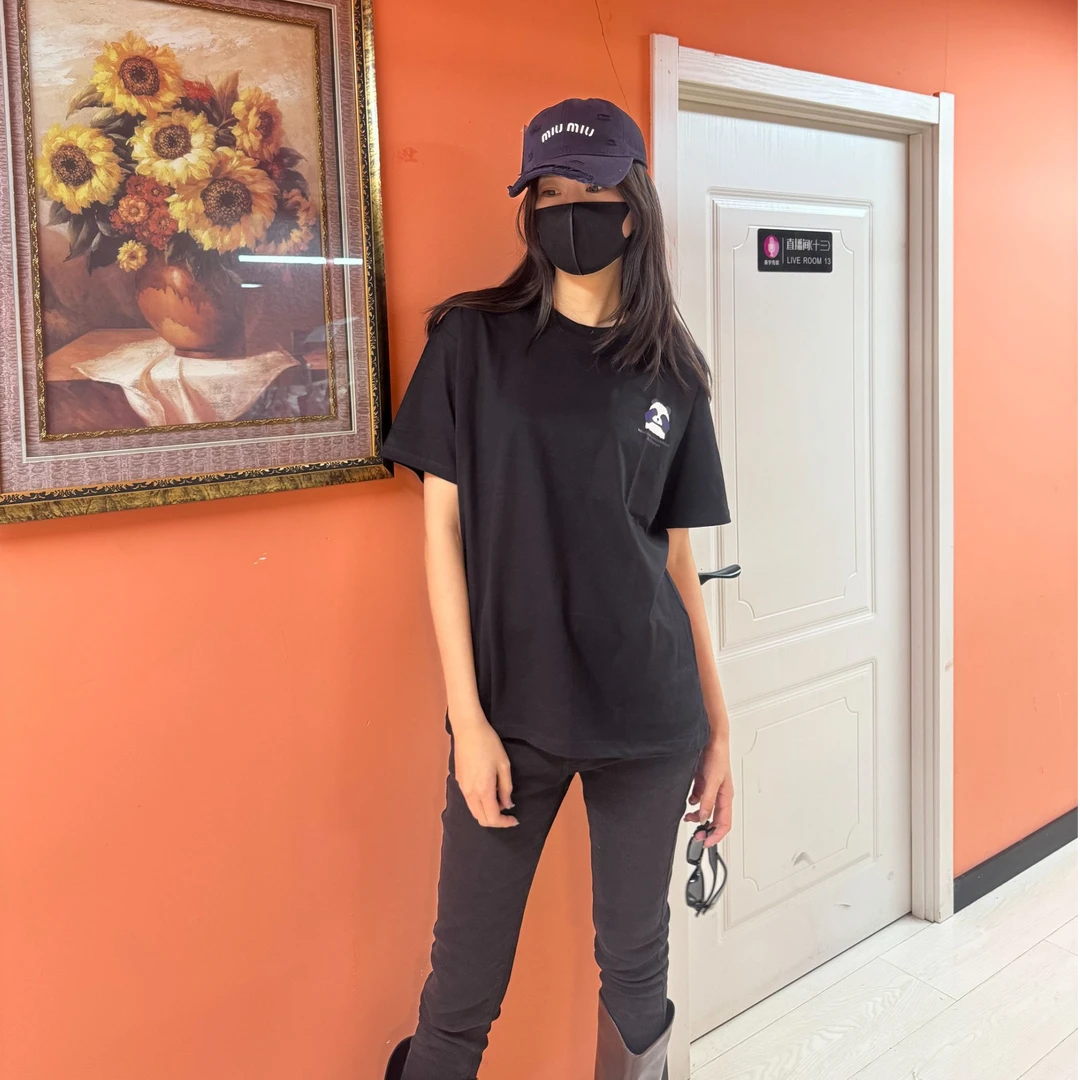 （1-99）以直播间为准 时尚T恤 男女同款