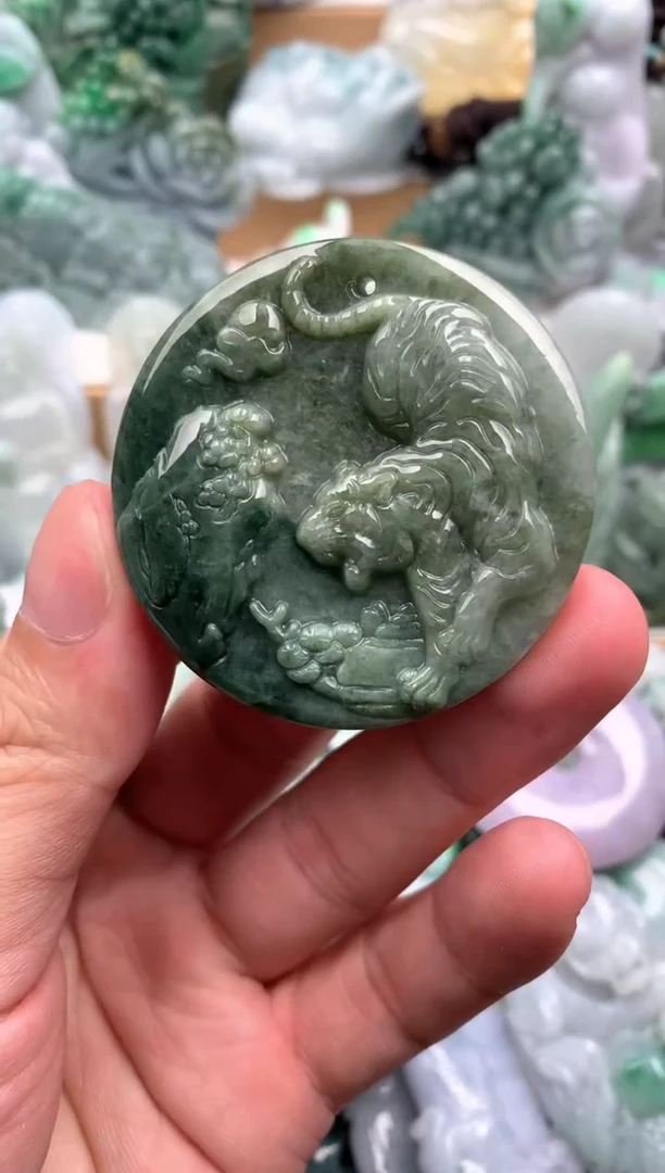 吊坠(不含链)未镶嵌翡翠1