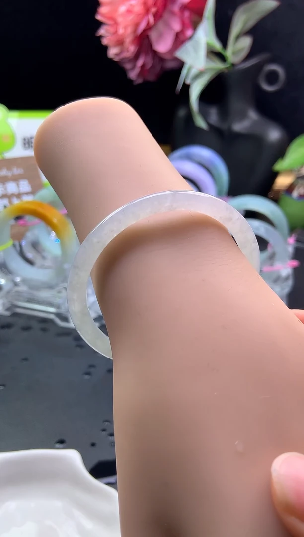 未镶嵌手镯定制翡翠54-56「定制不退不换」