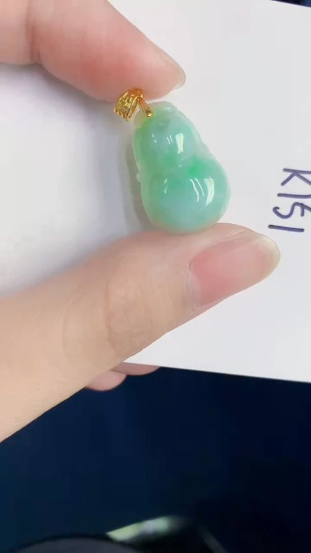 颈饰未镶嵌翡翠天然翡翠缅甸A货