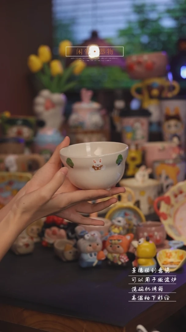 景德镇可爱设计师款陶瓷