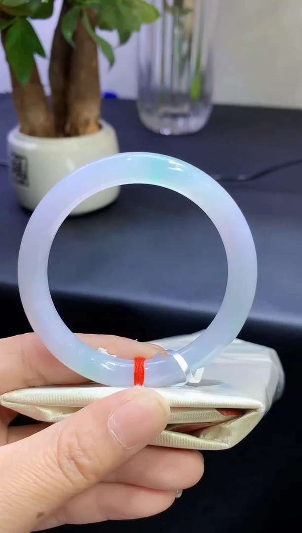 未镶嵌手镯翡翠 翡翠手镯圈口-54.3t70