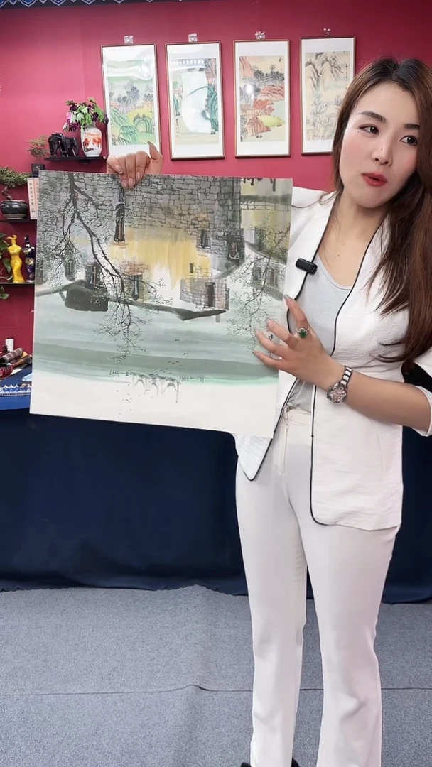 书法倒影精品画陈老师111