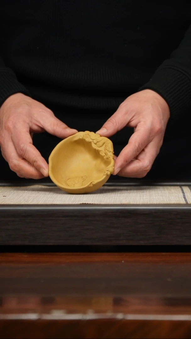 【闪购商品】紫砂茶壶黄金段隐龙杯