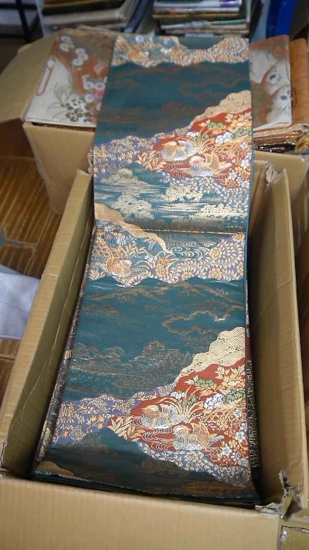 织绣茉****i织金鸳鸯戏水特价