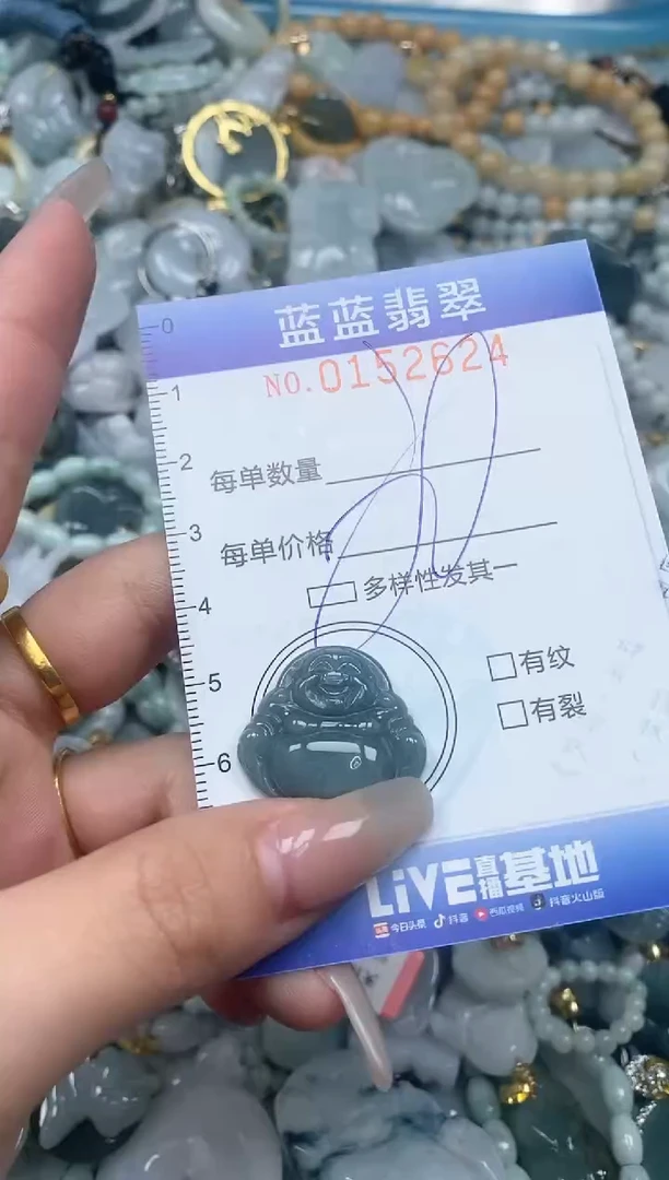 【闪购商品】翡翠颈饰未镶嵌闪购0152624多样性发其一