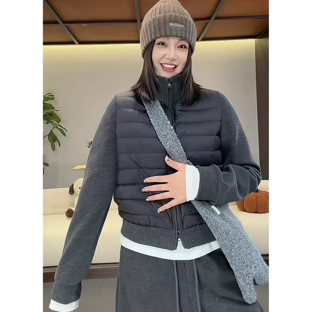 爆款立领设计感轻薄保暖棉服短外套女装2025冬韩系超好看时尚上衣