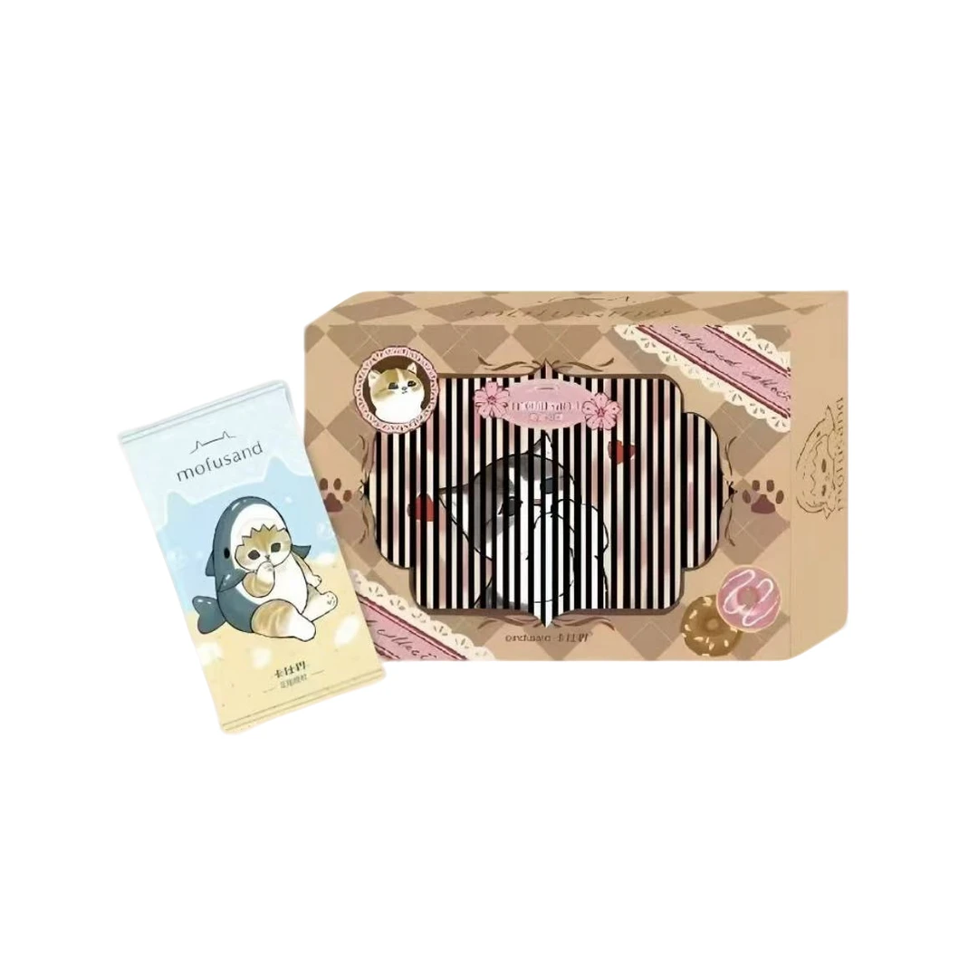 （开盒）卡仕界-mofusand猫福珊迪-典藏卡牌Co