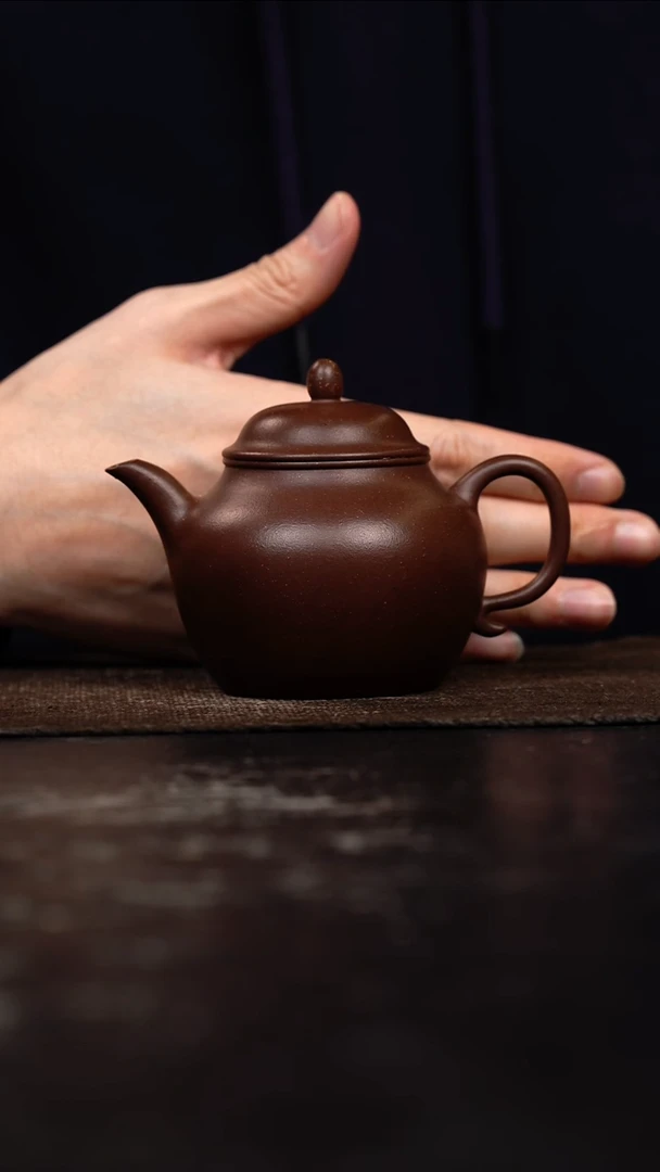 茶壶紫砂原矿手工壶168CC