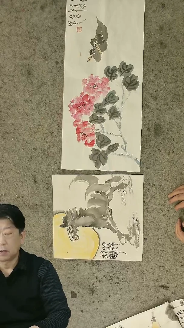 国画温德志老师 国画 禅意小品