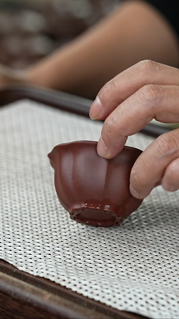 【闪购商品】紫砂其他@@aa13065小筋纹杯2