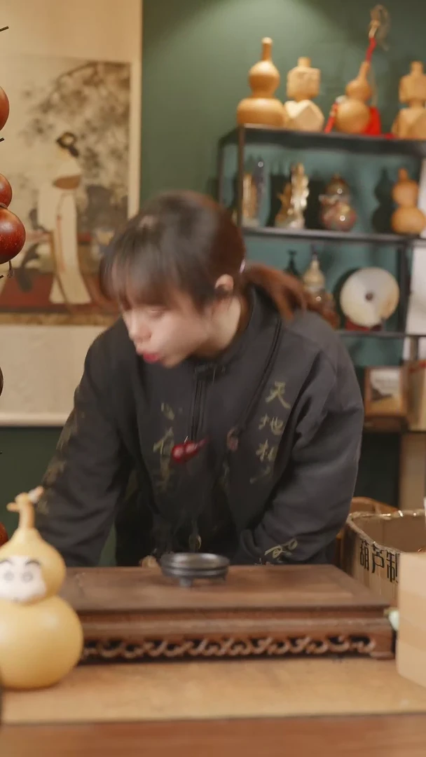 【闪购商品】267号精品天然大漆工艺防渗内胆酒葫芦~