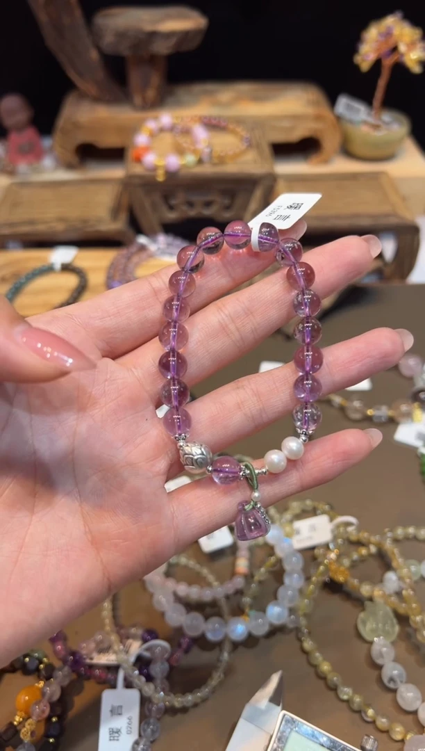 水晶手链未镶嵌手饰@@