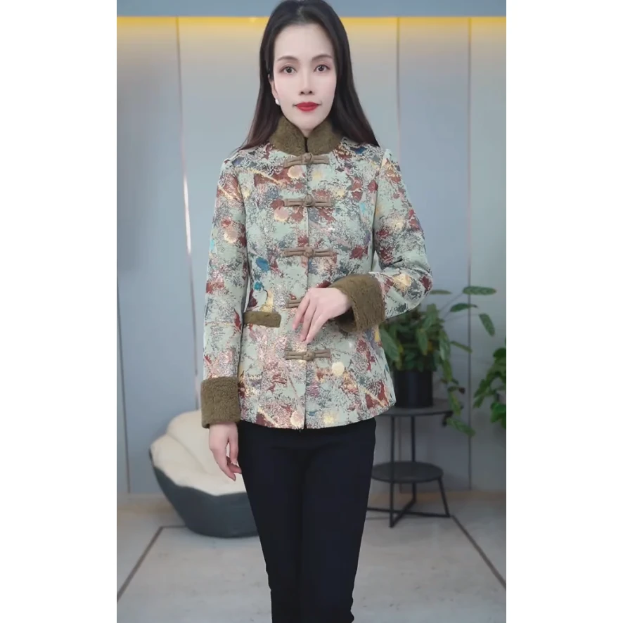 【外套】2667新款加厚时尚修身显瘦女装休闲气质洋气外套
