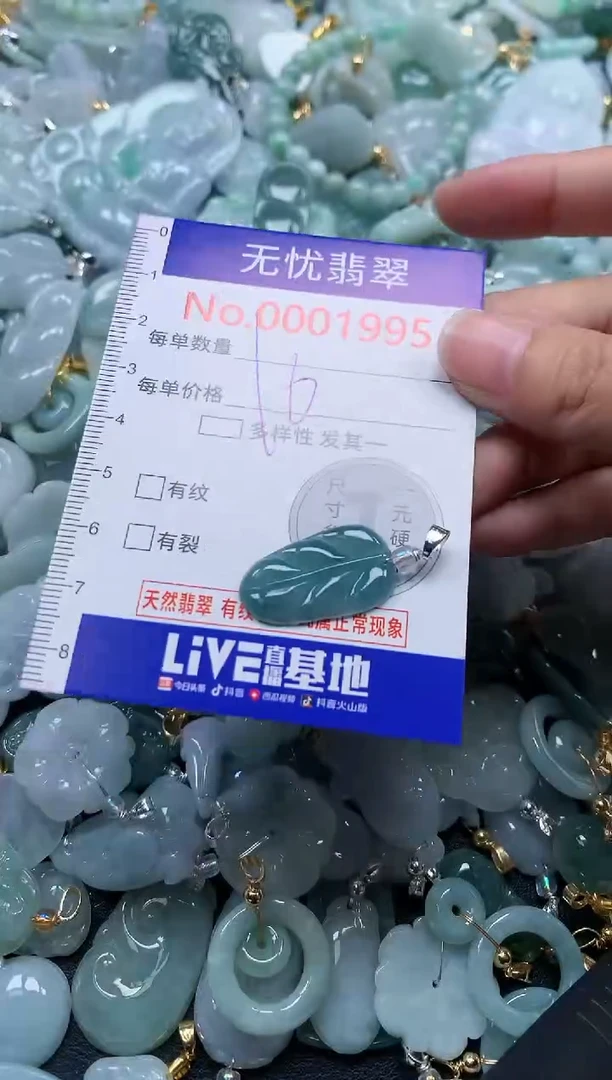 颈饰未镶嵌翡翠1995