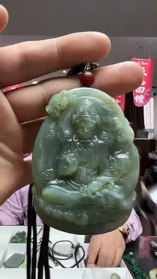 未镶嵌和田玉（碧玉）挂件多样性发货其中发一