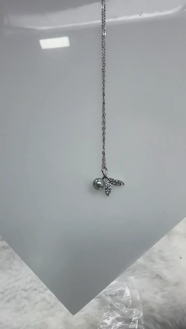 【闪购商品】海水珍珠DA银S925镶嵌c1360 套链6