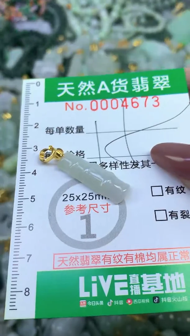 颈饰未镶嵌翡翠纯天然缅甸A货翡翠