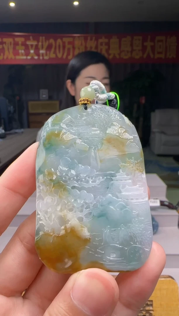 翡翠未镶嵌颈饰XM@@60B7J16776