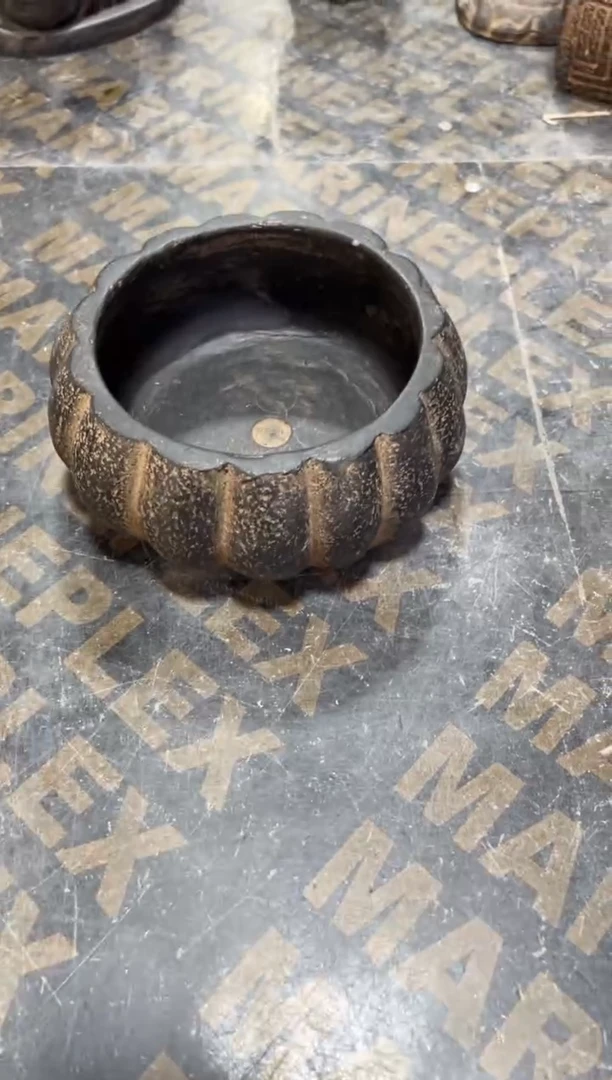 陶土【火山泥】南瓜盆