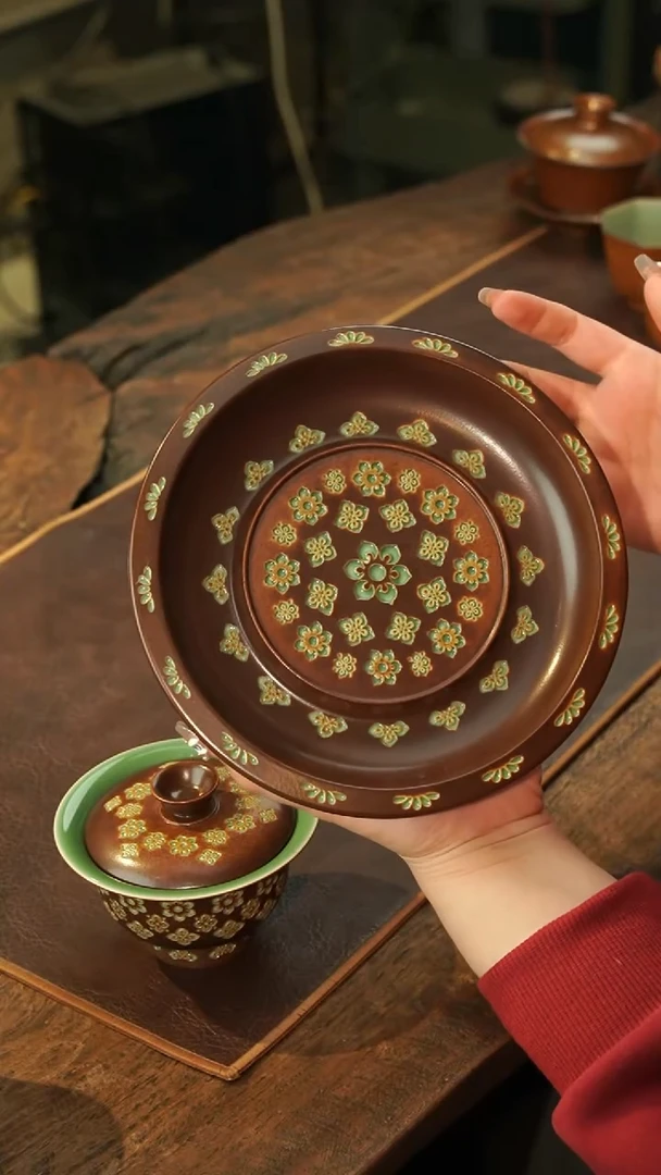 【闪购商品】瓷片李斌 宝相系列  大壶承