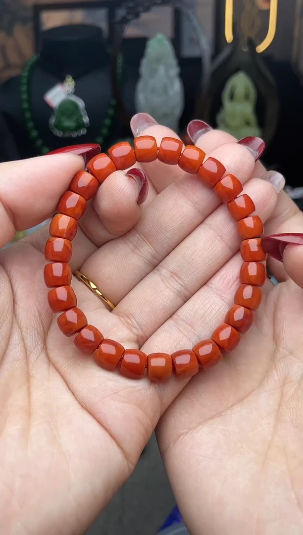 【闪购商品】南红玛瑙手链未镶嵌手串