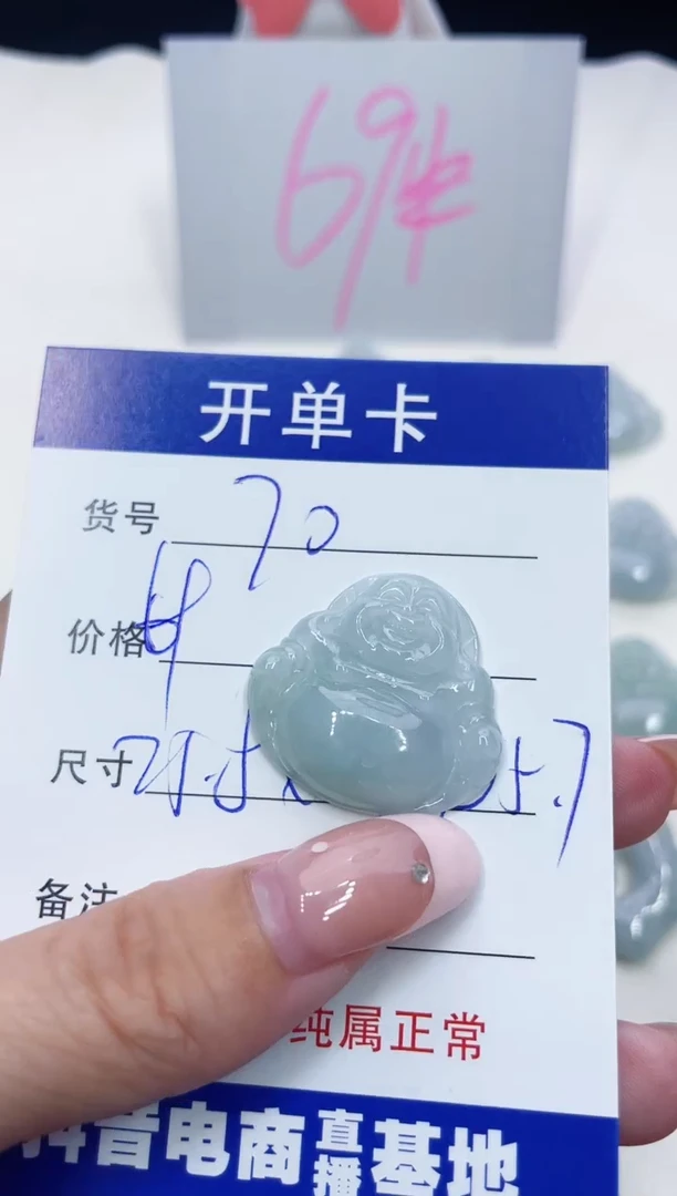 【闪购商品】翡翠颈饰未镶嵌A货70