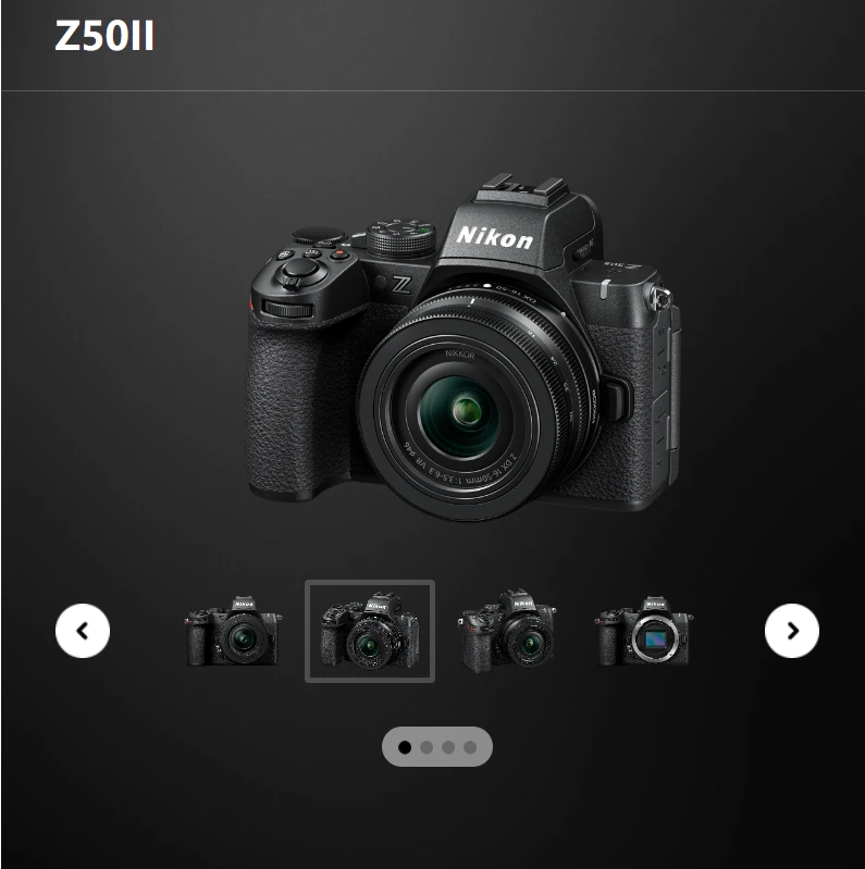 99新 Nikon/尼康 Z502 Z50 尼康Z50二代一代微单相机