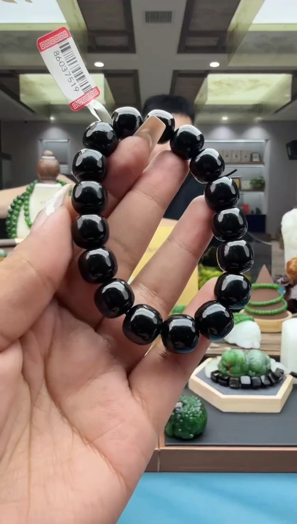 未镶嵌手串和田玉hqz12