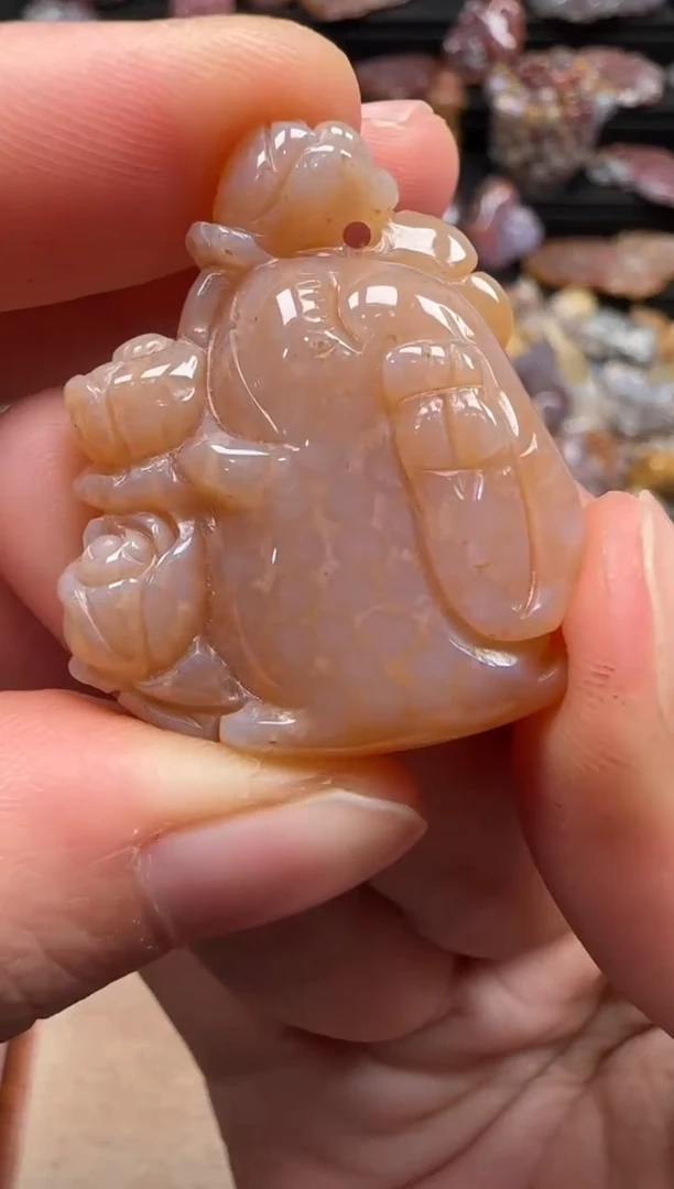 【闪购商品】硅化珊瑚(珊瑚玉)颈饰未镶嵌564