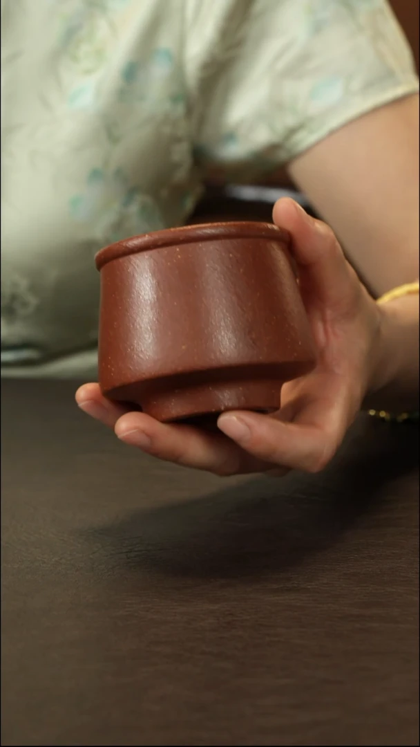 茶杯紫砂直播福利降坡主人杯