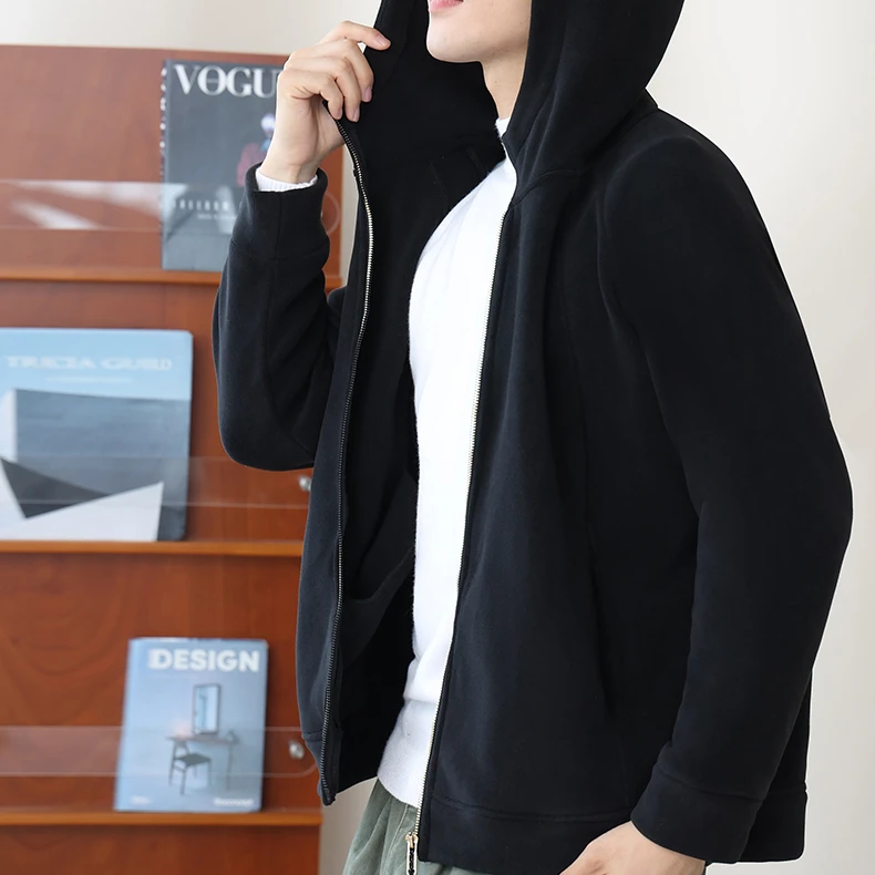 婷美美形奥粒绒男款宽松外套 TMFY1818