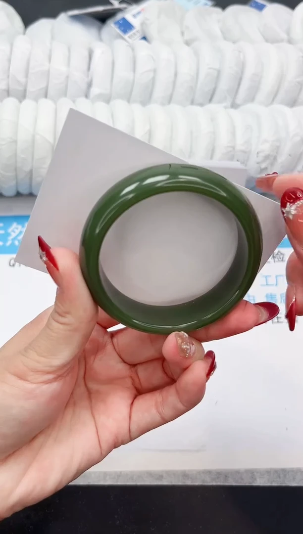 未镶嵌手镯石英质玉213-53.5DB