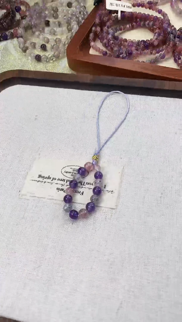 车挂未镶嵌水晶金草莓手机挂 多样性发一