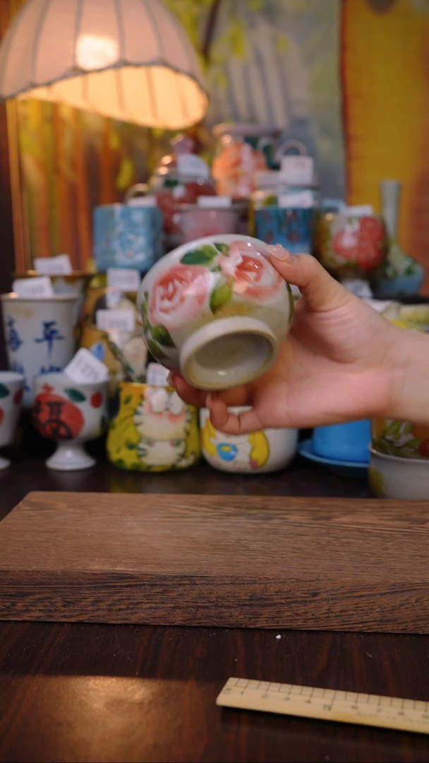 摆件泥垚手作 景德镇手工手绘器物