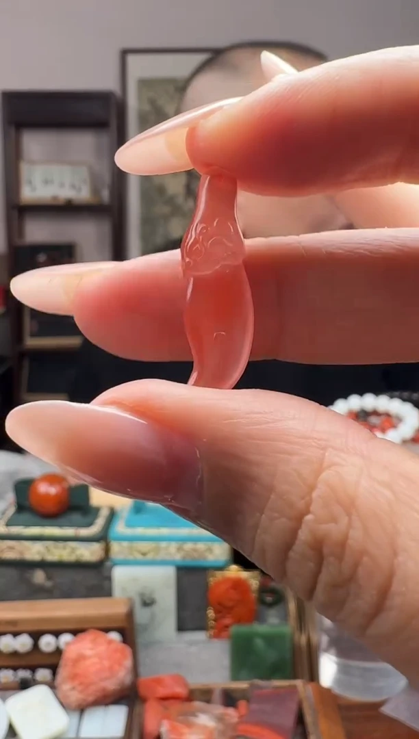 未镶嵌南红玛瑙挂件p365